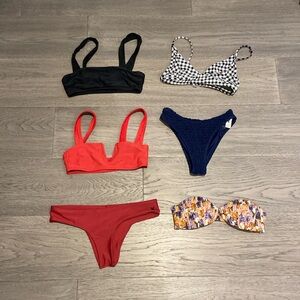 Assortment of Bathing Suits 6 pieces
